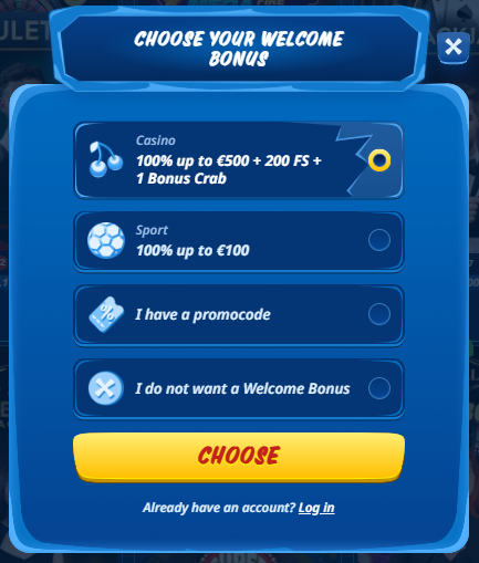 Sgcasino Registreren